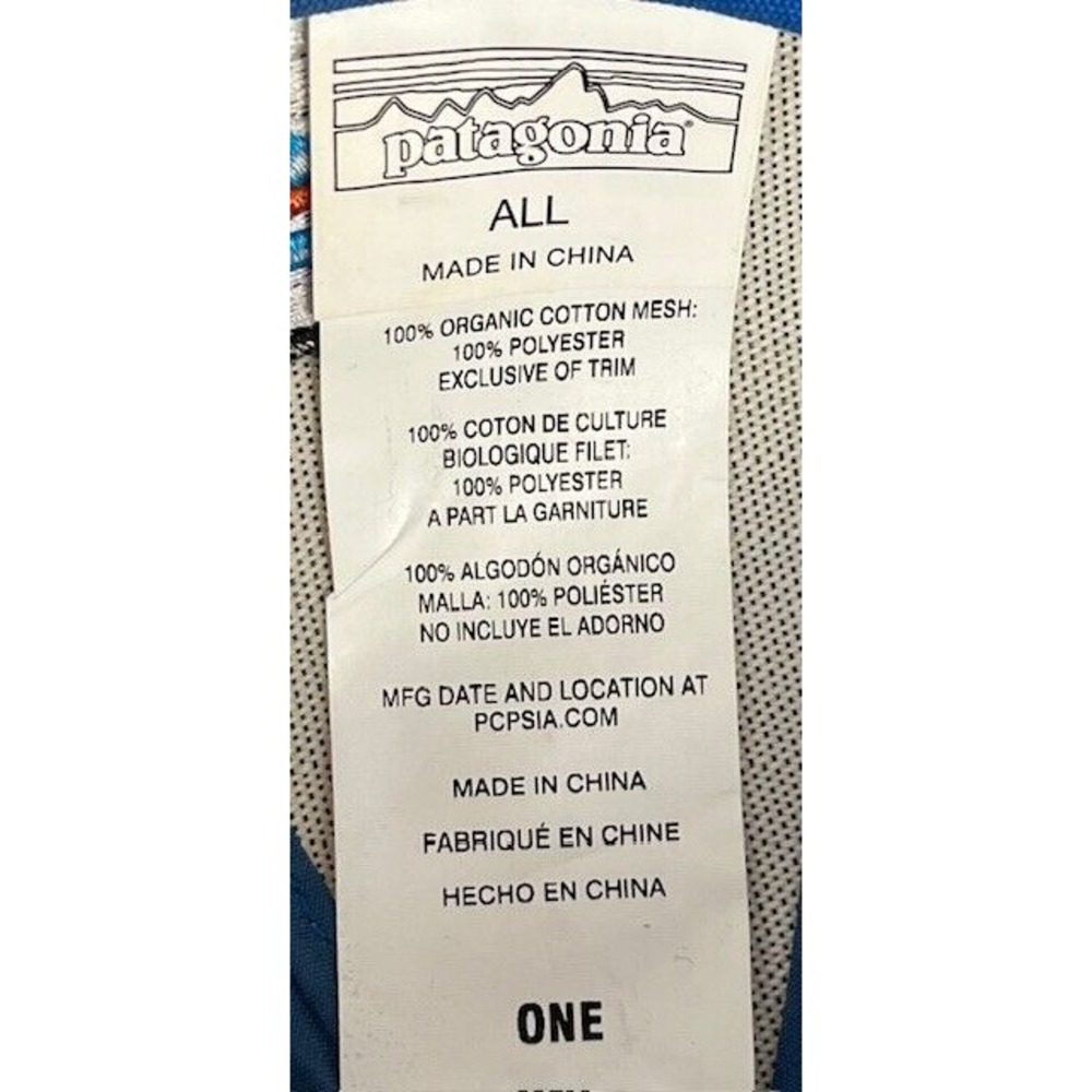 Patagonia P-6‎ Logo Trucker Hat Men Onesize Mesh Snapback - Picture 7 of 10